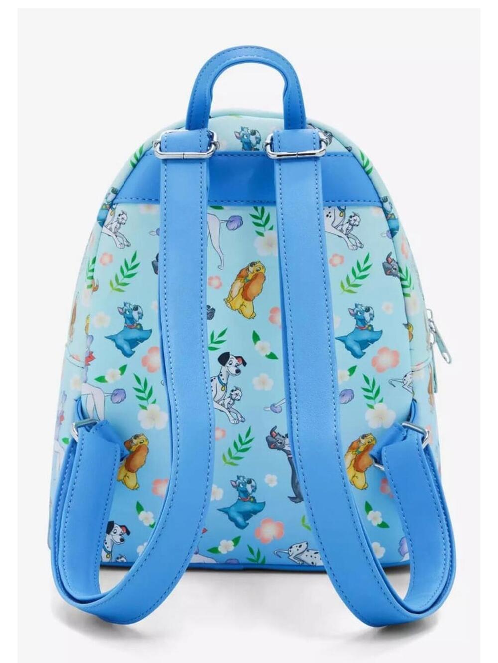 Loungefly Disney Dogs Floral Mini Backpack - Picture 3 of 6